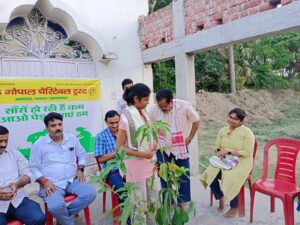 लवली प्रोफेशनल यूनिवर्सिटी की छात्रा अंजलि छाया 'समुदाय विकास परियोजना' में 'बाल गोपाल चैरिटेबल ट्रस्ट' के साथ